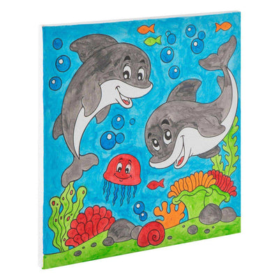 Pintura por número - delfines