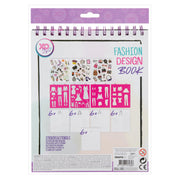 Grafix fashion design stickerboek + stencils - afbeelding 3