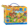 Grafix 3d vloerpuzzel boerderij, 55st.