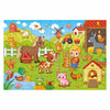 Grafix 3d vloerpuzzel boerderij, 55st.