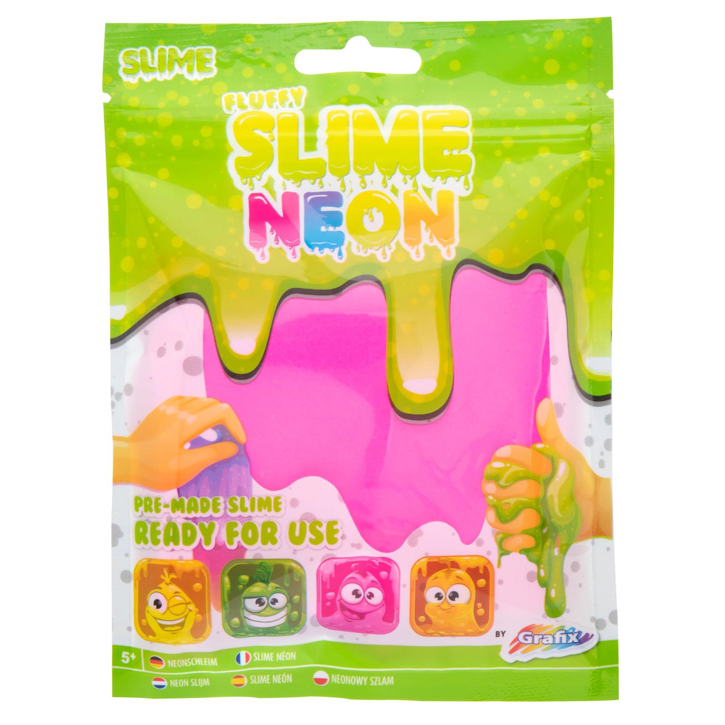 Limo esponjoso de neón Grafix