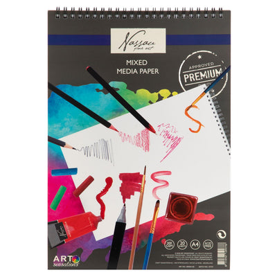 Nassau Fine Art Nassau A4 Sketch Block, 20 Hojas