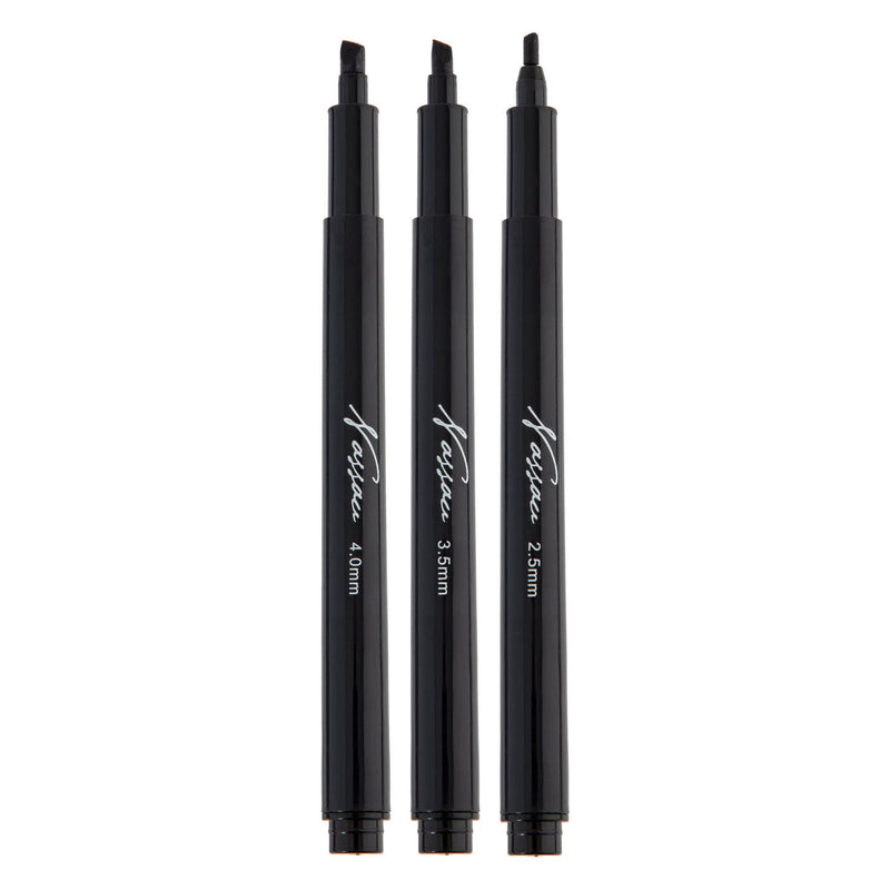 Pennarelli per calligrafia Nassau fine art Nassau, 3 pz.