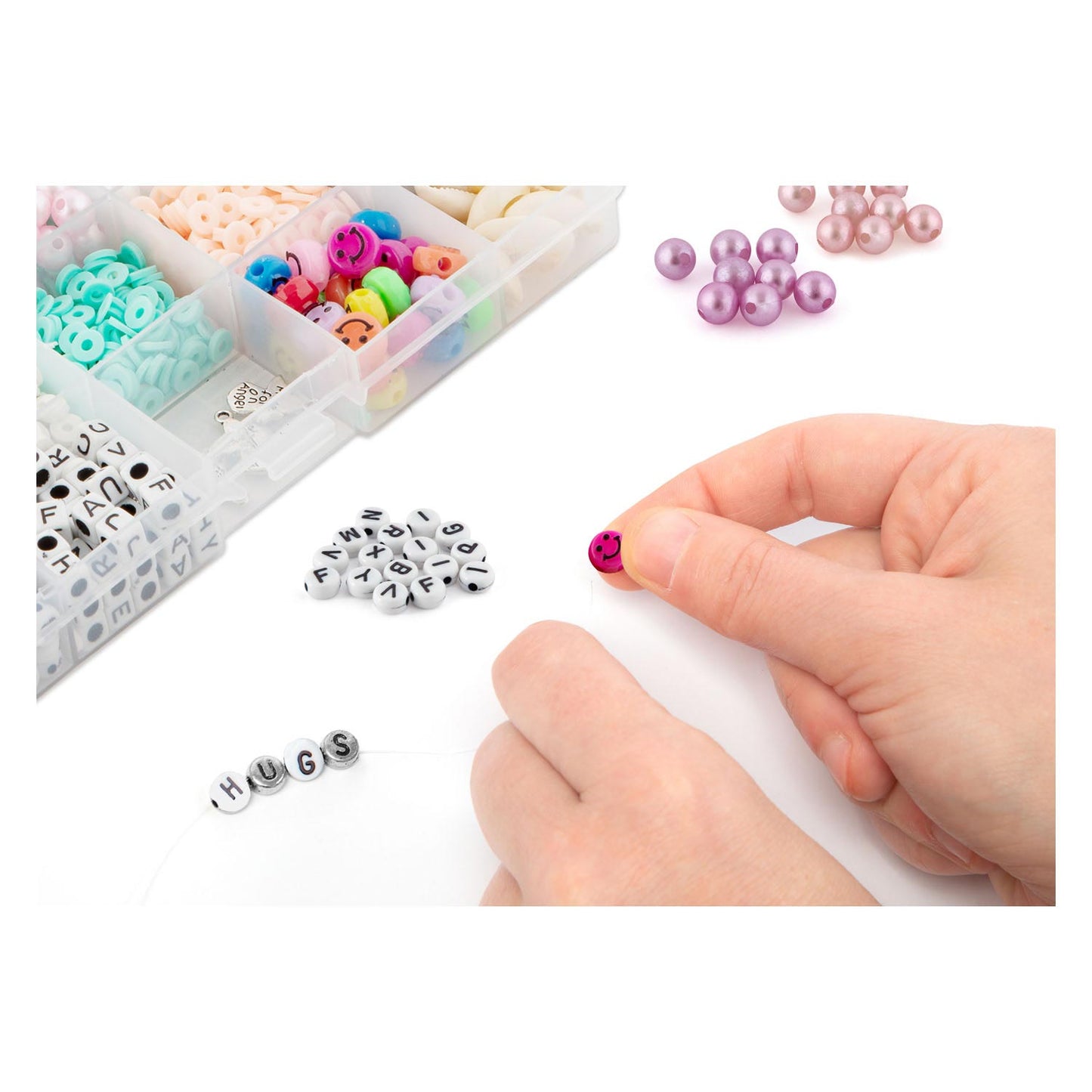 Grafix Beadsets Beads in Box, 12 juegos de cuentas