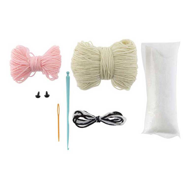 Creative craft group haakpakket konijntje - incl. naald en draad