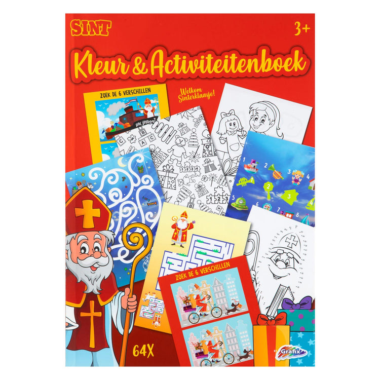 Grafix Sinterklaas Colores Actividades Libro A4