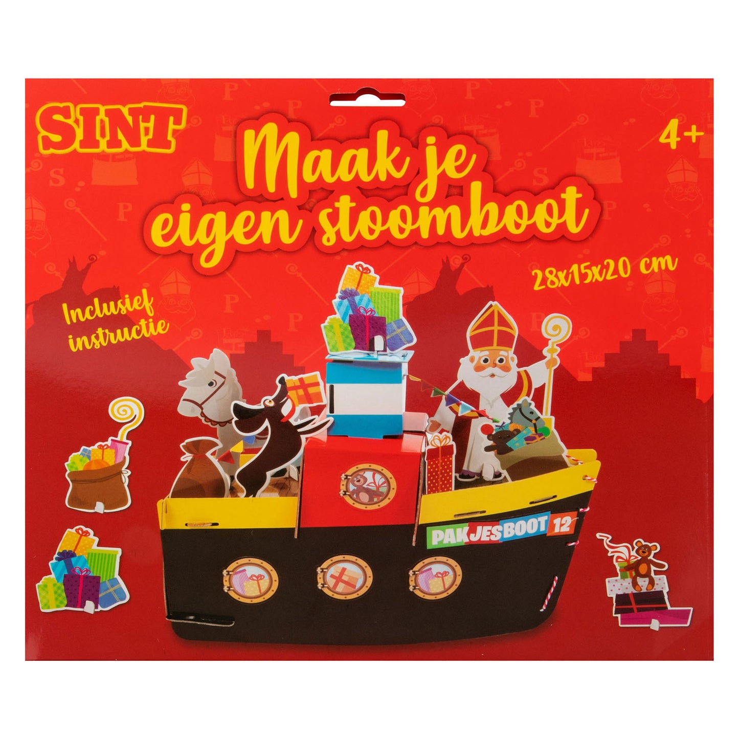 Sinterklaas Craft Set - Crea il tuo battello a vapore