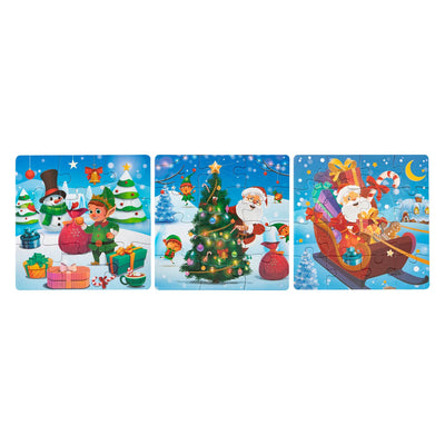 Puzzle 3-in-1 di Natale