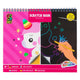 Grafix Scrasbook Eenhoorn, 10 hojas