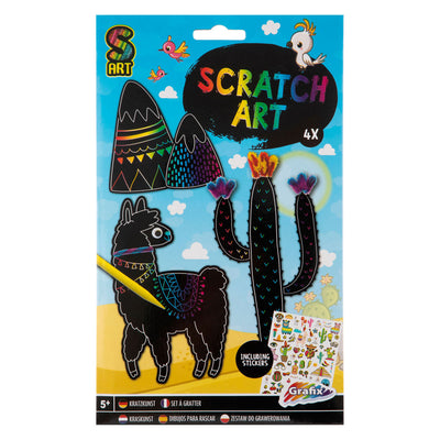 Crea il tuo ragazzo scratch art