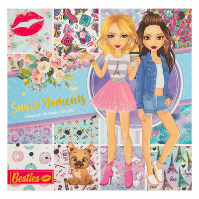 Besties Design Block Sweet Moments, 20 fogli