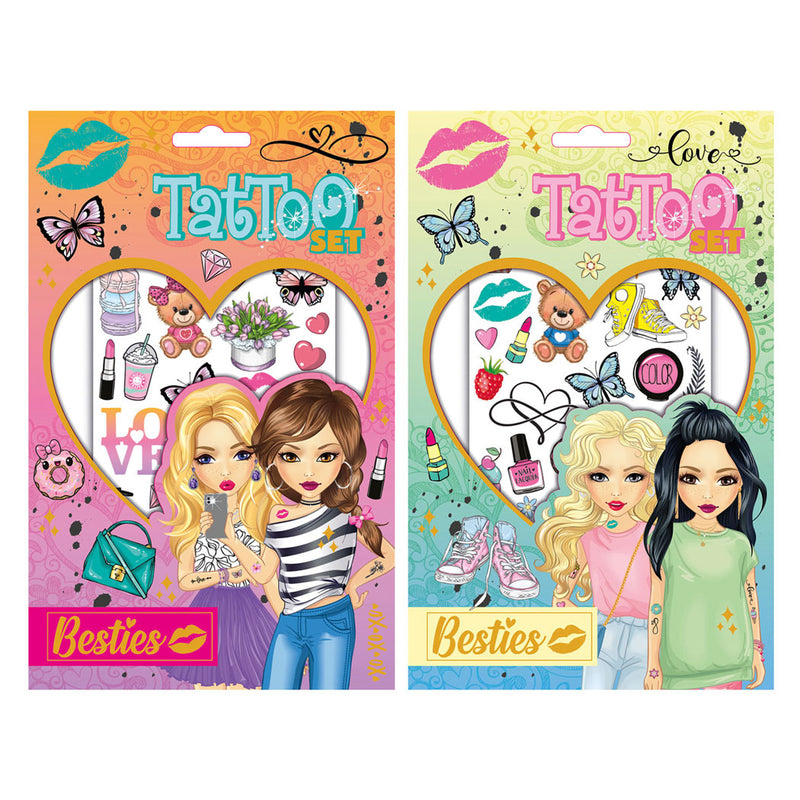 Set di tatuaggi delle migliori amiche