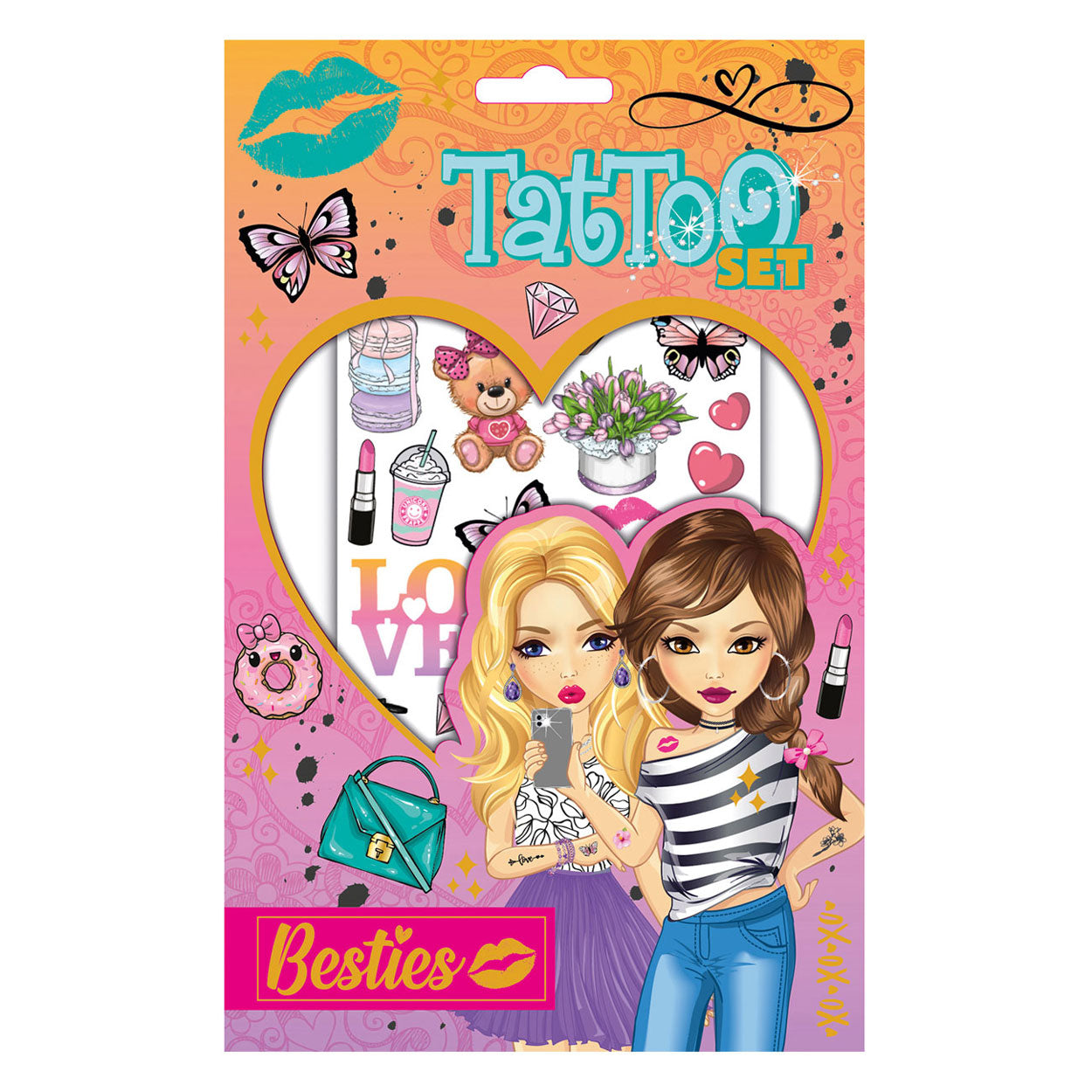 Set di tatuaggi delle migliori amiche