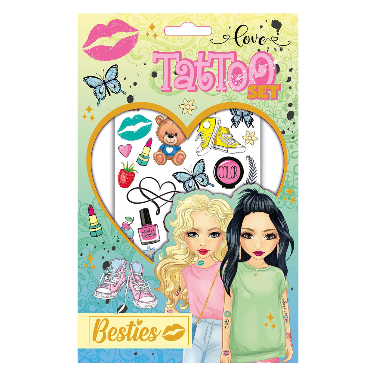 Set di tatuaggi delle migliori amiche