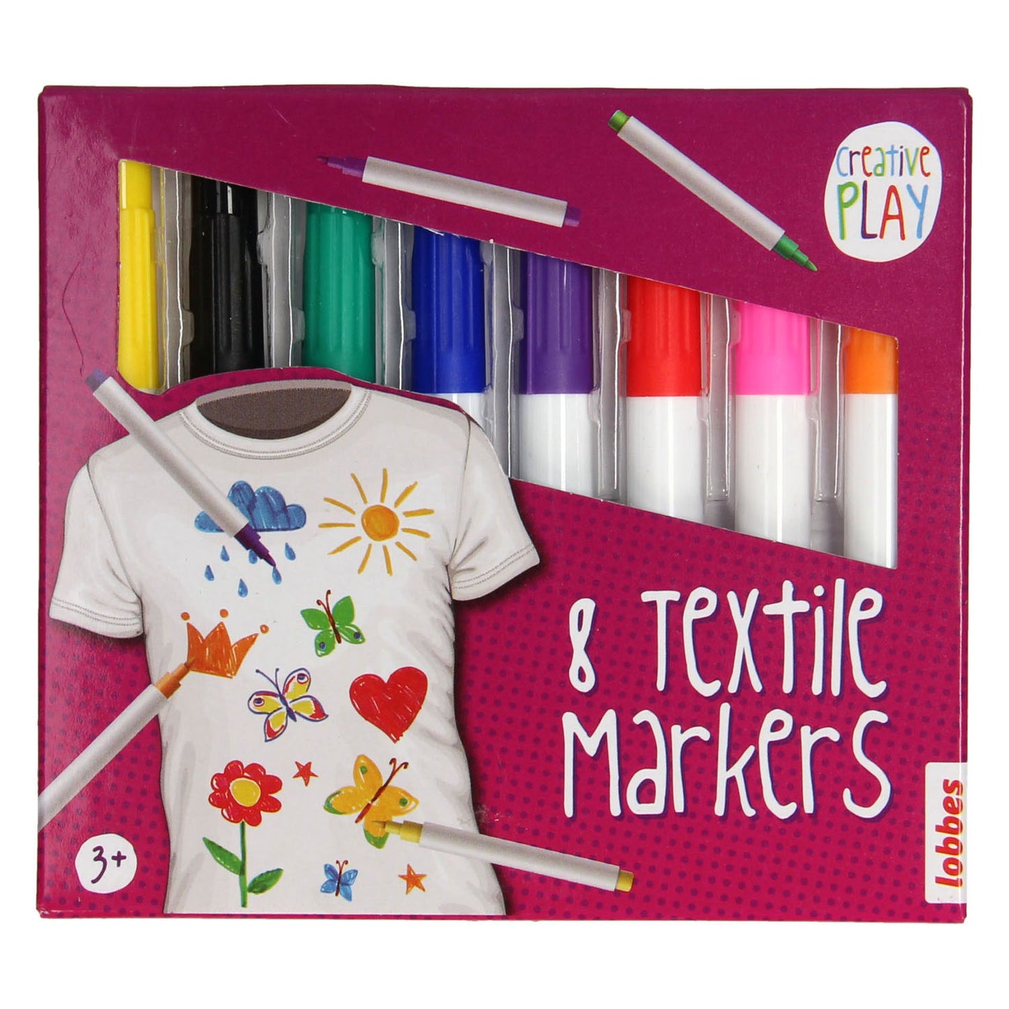 Lobbes Marcadores textiles, 8º.