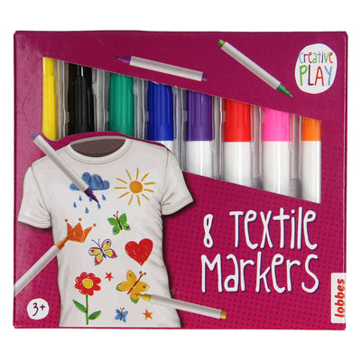 Lobbes textile markers, 8st.