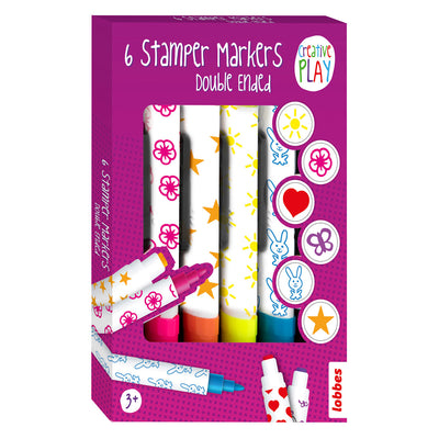 Lobbes stamping markers, 6 pcs.