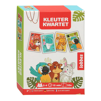 Lobbes cuarteto de niños pequeños animales jumbo