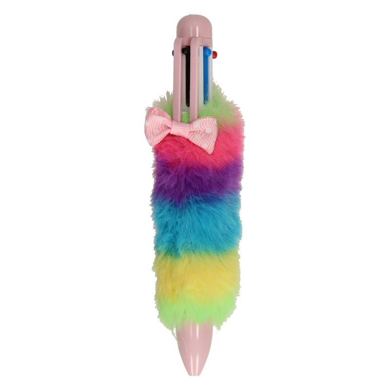 Grafix Multi -Color Pen Fluffy Rainbow