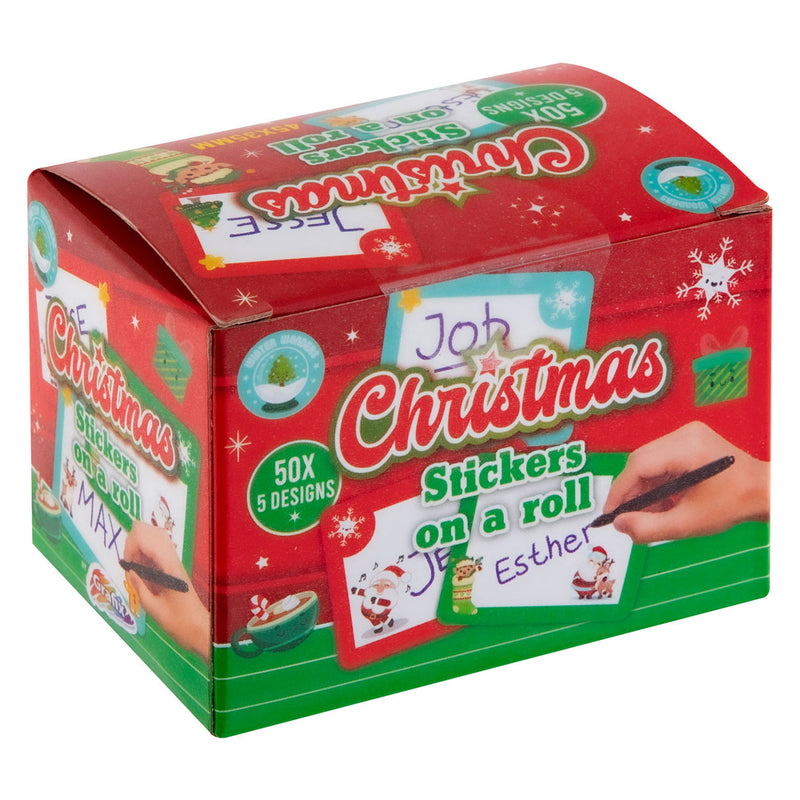 Grafix Nombre pegatinas Navidad, 50st.