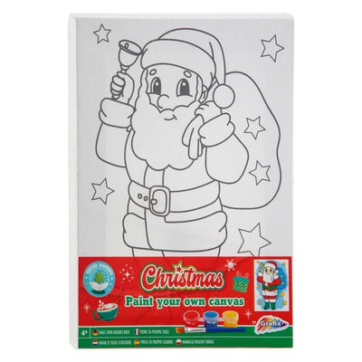 Tela che dipinge il Natale