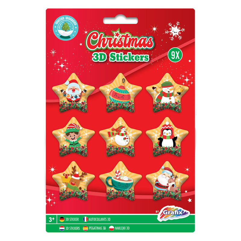 Crafix 3d adesivi Natale