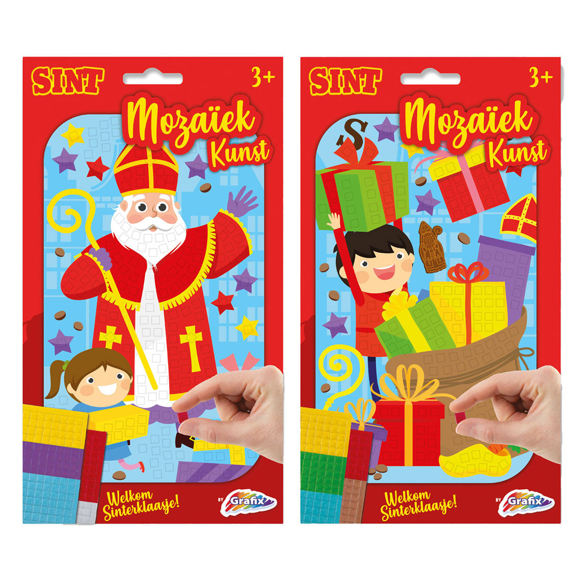 Grafix mozaïekkunst sinterklaas