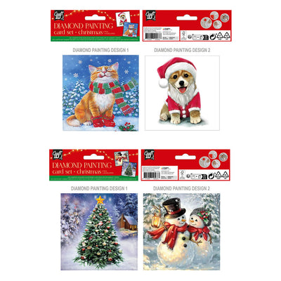 Grafix craft id diamond painting Christmas cards