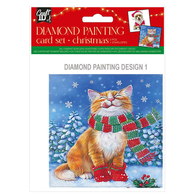 Grafix craft id diamond painting Christmas cards