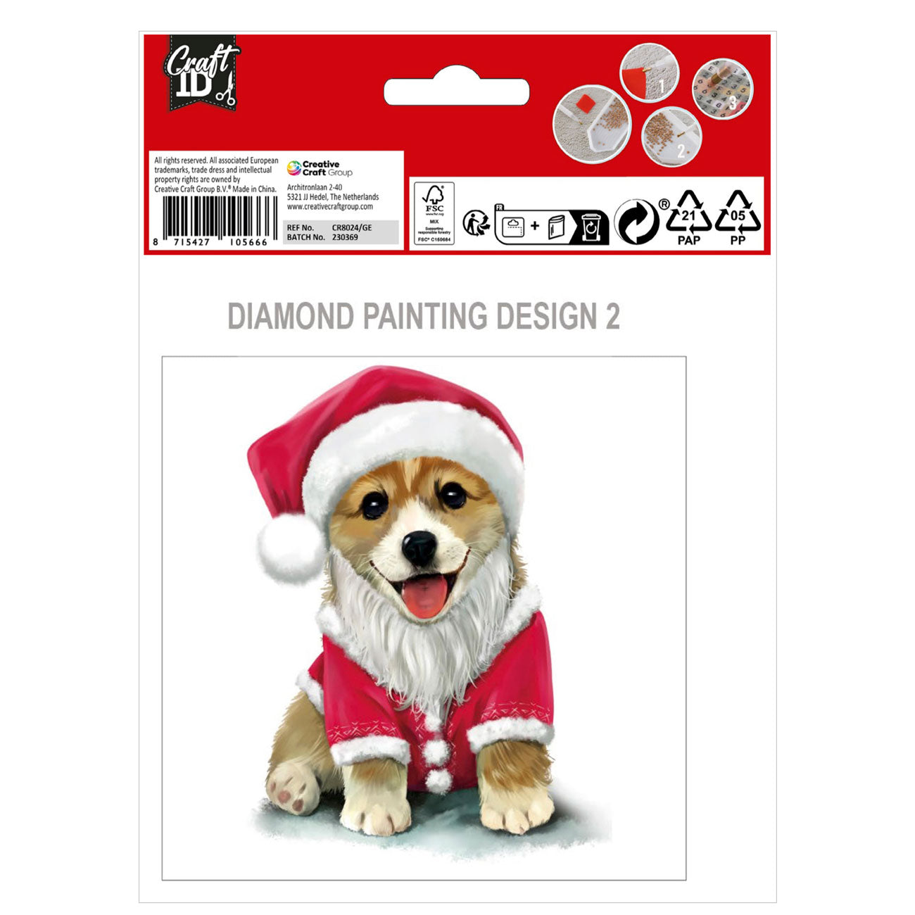 Tarjetas de Navidad con pintura de diamantes Grafix craft id