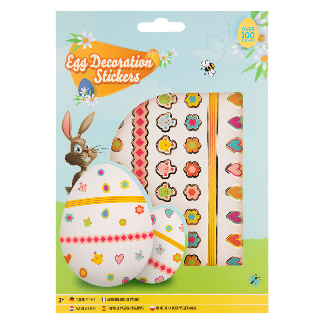 Grafix Easter Egg Decorate Adesions decorative