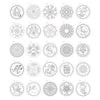 Creative craft group mandala kleurboek, 25 kleurplaten