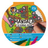 Creative craft group mandala kleurboek, 25 kleurplaten - afbeelding 4
