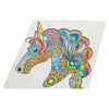 Gruppo di artigianato creativo in legno jegin puzzle unicorno, 137st.