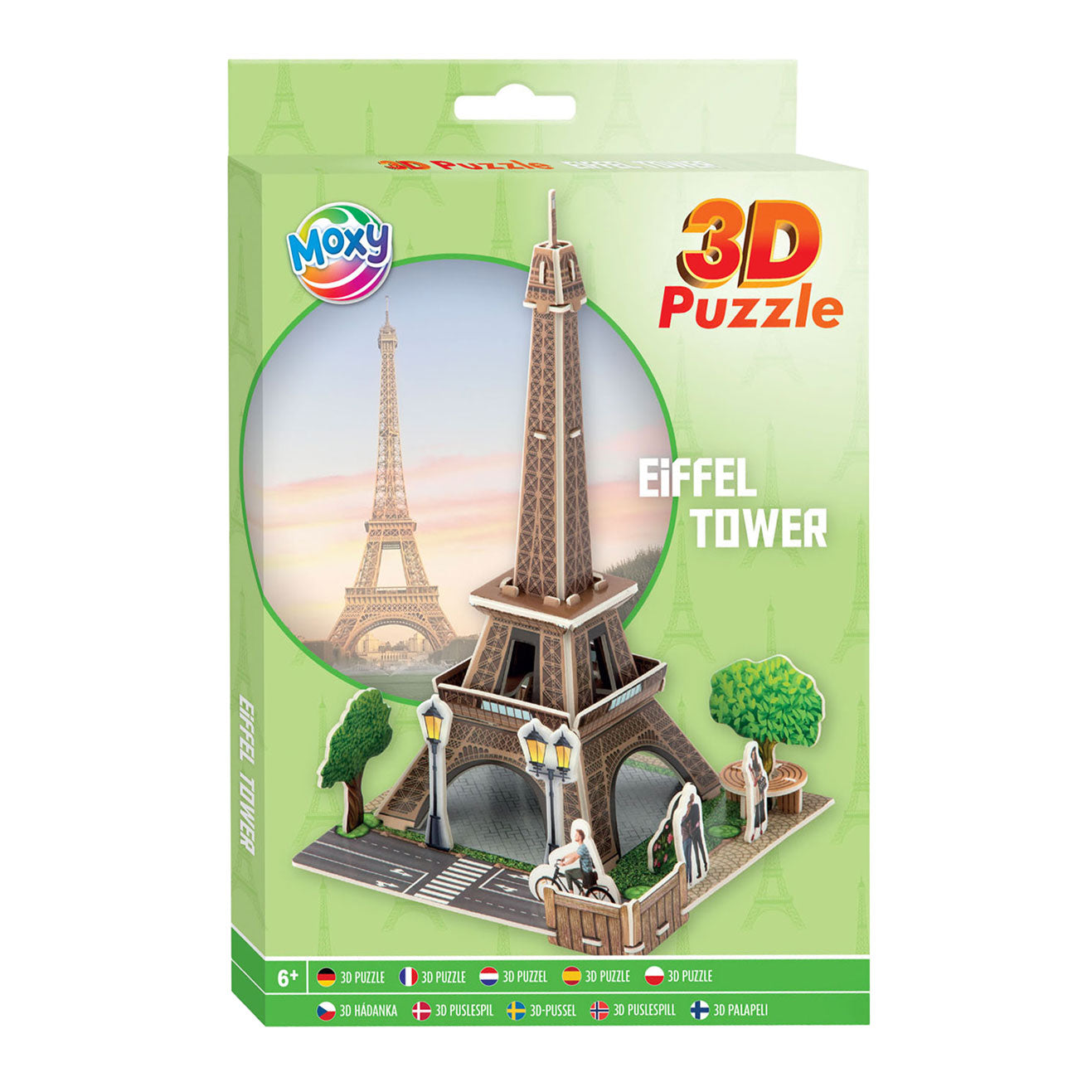Gruppo di artigianato creativo 3D Foam Puzzle Eiffel Tower