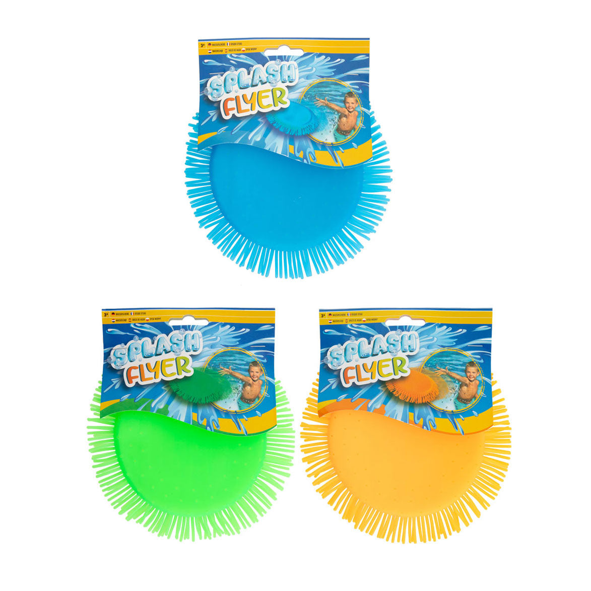 Frisbee splash flyer di gruppo creativo artigianale, 17 cm