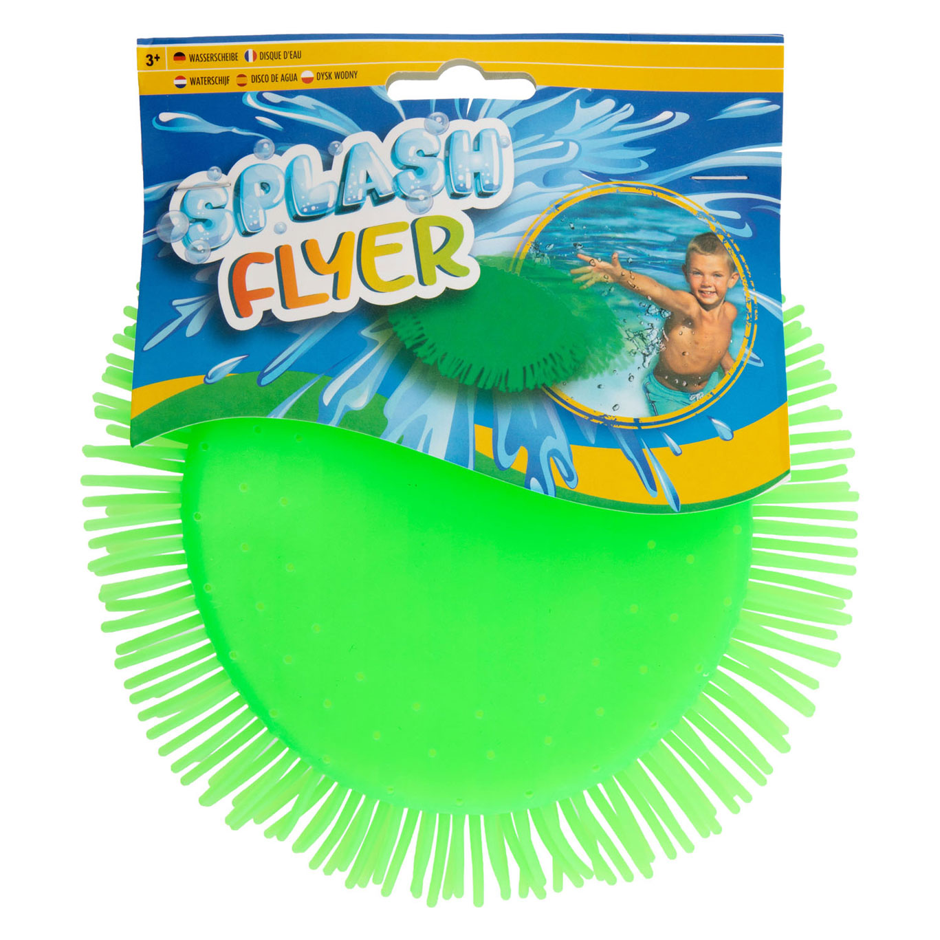 Frisbee splash flyer di gruppo creativo artigianale, 17 cm
