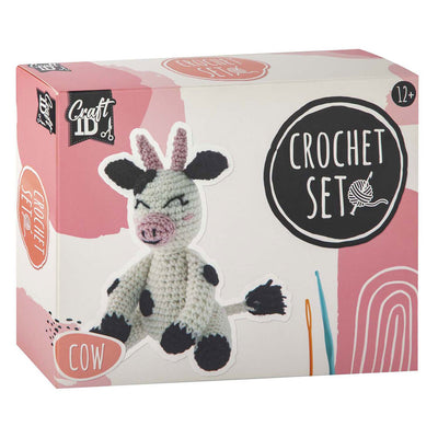 Kit de crochet de grupo de manualidades creativas vaca.