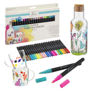 Creative craft group glas- en porseleinmarkers, 24st. - afbeelding 1