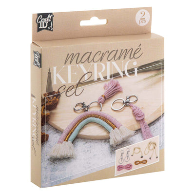 Cambianti di chiavi Macrame Creative Craft Group, set di 2