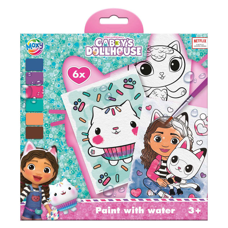 Gruppo di artigianato creativo dipinto con poppenhuis di Gabby, 7dlg.
