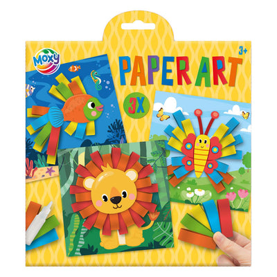 Craft Group Craft Craft Paper Art Animals Crafts, conjunto de 3