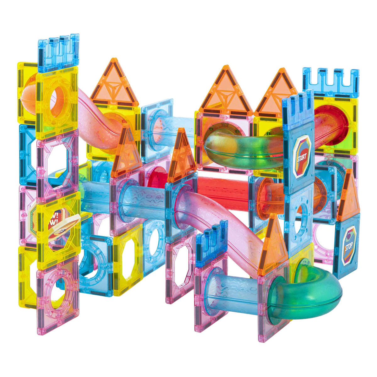Toyes de construcción creative artesanía Juguetes magnéticos XL con bolsa de almacenamiento, 96dlg.