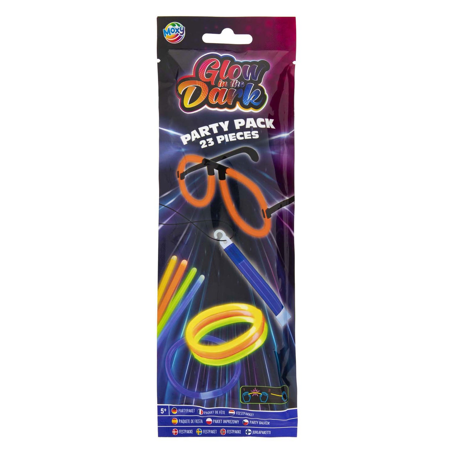 Creative Craft Group Group Glow in the Dark Sticks Party Pack, 30DLG.