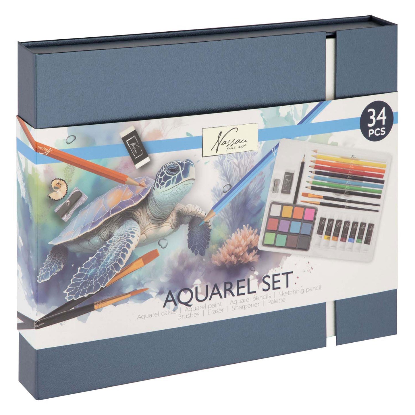 Conjunto de pintura de artes artesanales creative artesanes, 34dlg.