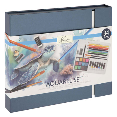 Set di vernici per arte Aquarel Creative Craft Group, 34DLG.