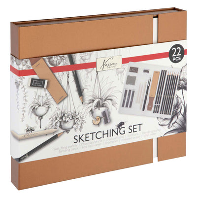Set per acquerello Nassau, 22 pz.