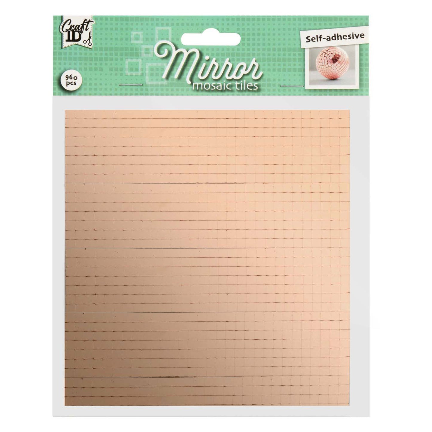 Pietre per specchi a mosaico autoadesive Creative Craft Group, 960 pezzi.