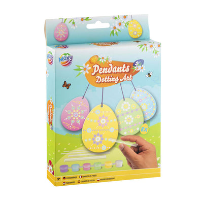 Gruppo di artigianato creativo Easter Eggs Dip Art
