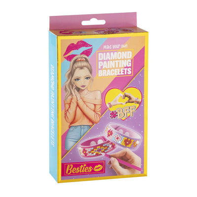 Braccialetti di pittura a diamante di artigianato creativo, 2 °.